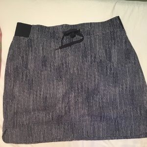 Athleta skort. Blue and white. Size 10.